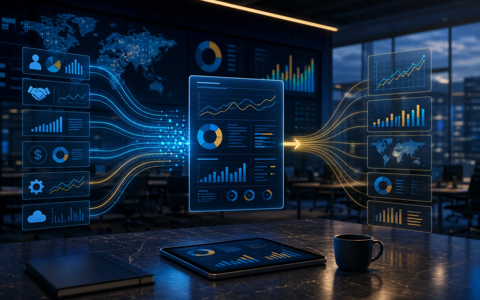 B2B Services operations analytics case study image