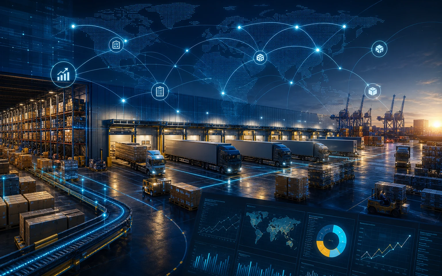 Distribution & Supply Chain operations analytics case study image