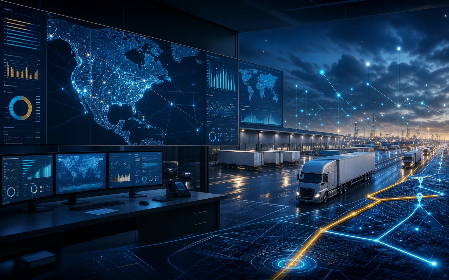 Logistics & Transportation operations analytics case study image