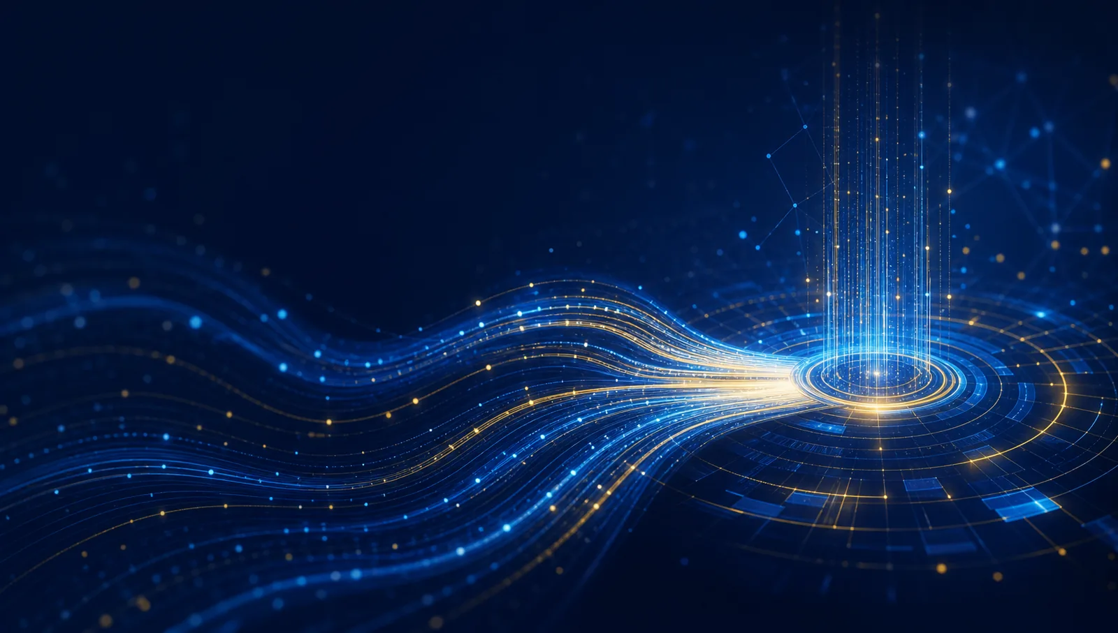 Governed data streams converging into an intelligence layer