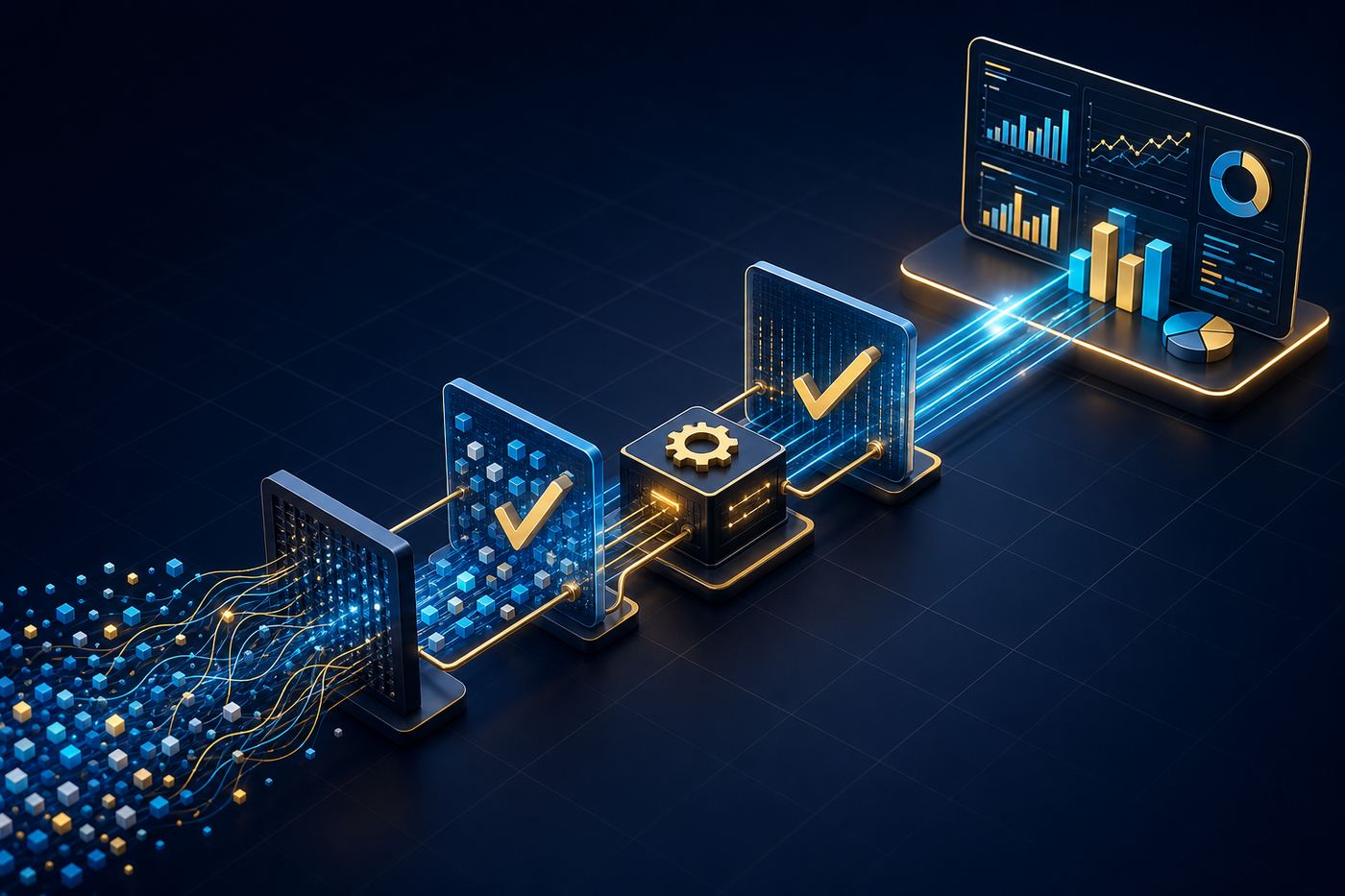 Reporting automation pipeline for trusted business reporting