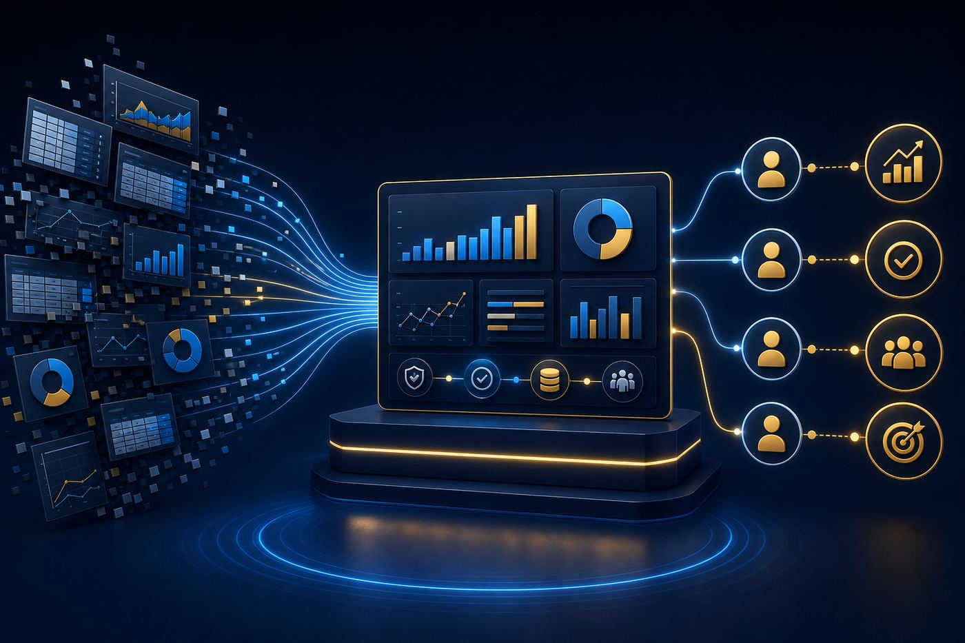 KPI strategy and executive reporting workflow