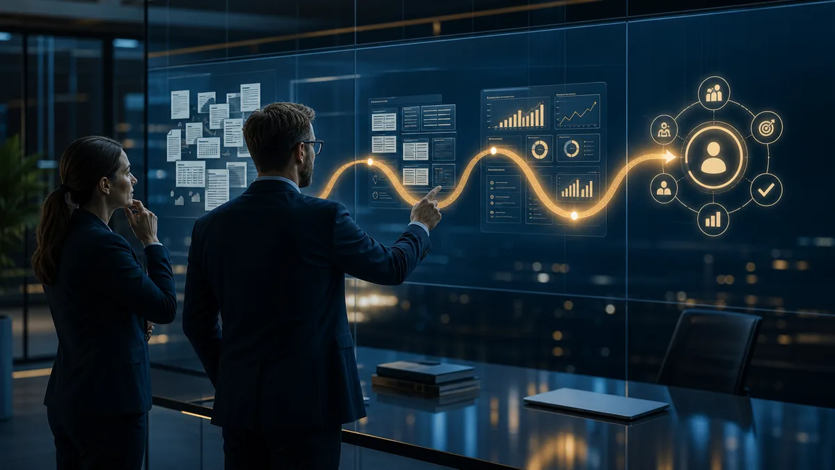 Analytics maturity roadmap moving from reporting cleanup to trusted decision systems