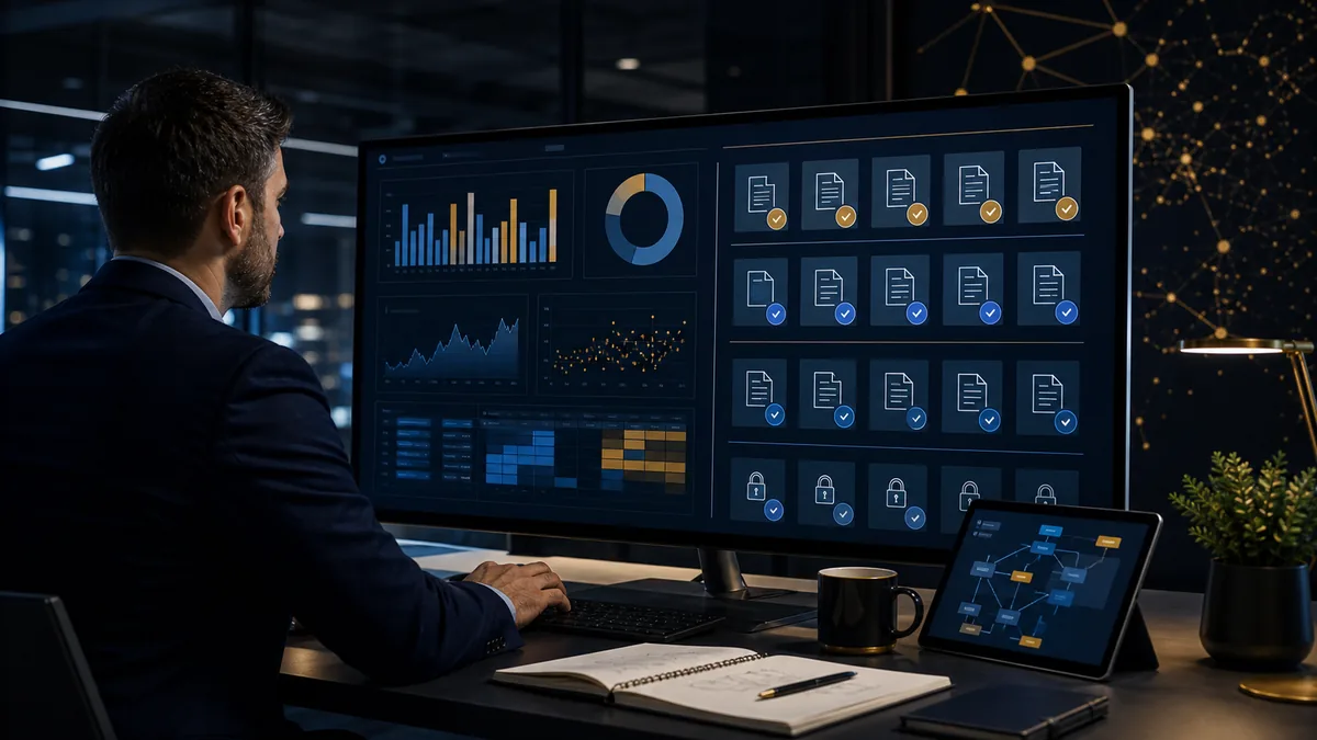 Modern reporting environment being prepared for AI with governed dashboards and data context